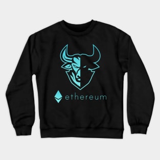 Ethereum Eth coin Crypto coin Cryptocurrency Crewneck Sweatshirt